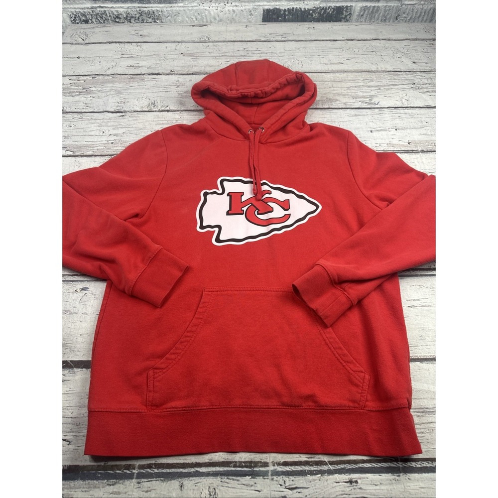 Kansas City Chiefs NFL #15 Patrick Mahomes Fanatics Men's Hoodie Red Sz Large